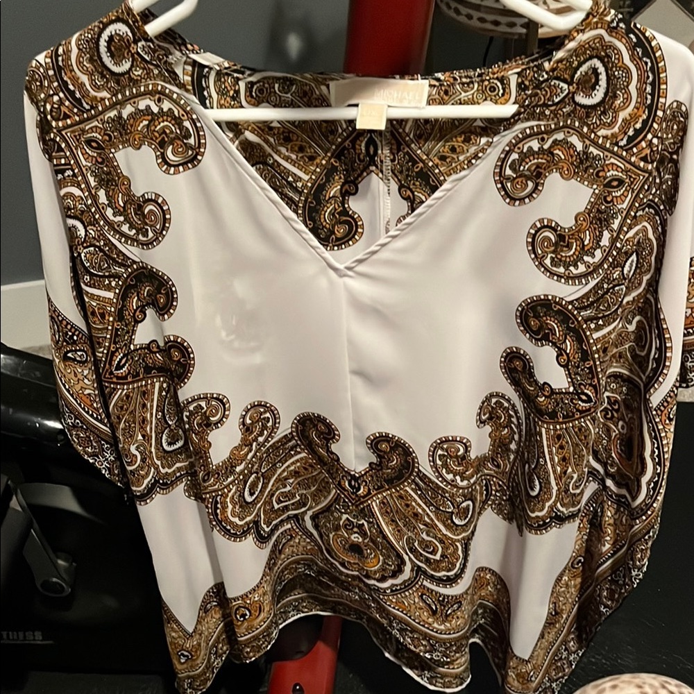 Michael Kors Paisley Print Women's Top